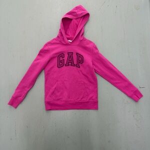 GAP Bright Pink Logo Hoodie